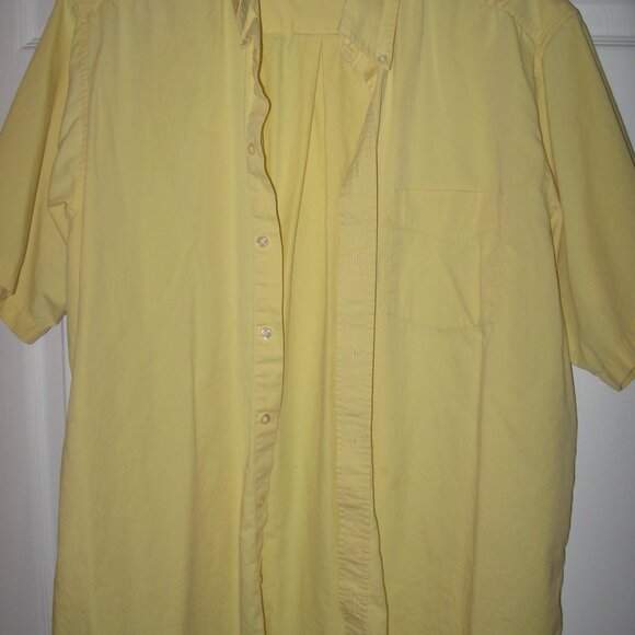 John Ashford Button-Down Short-Sleeve Shirt Men's Size Large - Picture 1 of 3